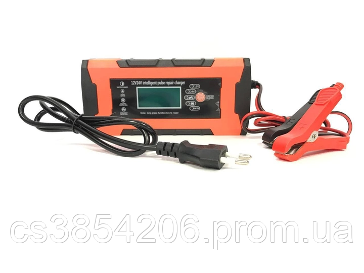 Портативное зарядное устройство для легковых и грузовых автомобилей 12V/10A 24V/5A 180W с ЖК дисплеем tsi - фото 1 - id-p2124810454