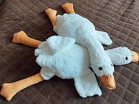 Детский мягкий гусь 50 см, плюшевая игрушка для девочек и мальчиков, подушка-обнимашка с холофайбером tsi