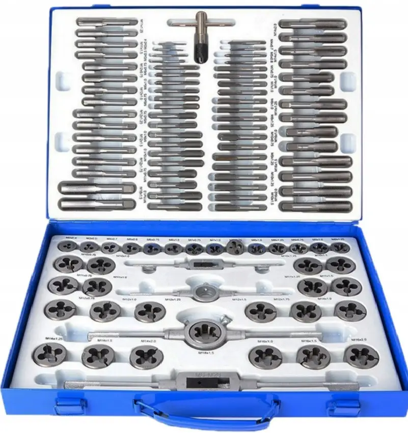 Набір плашок та мітчиків 110 од. Mastiff MF68810, фото 1