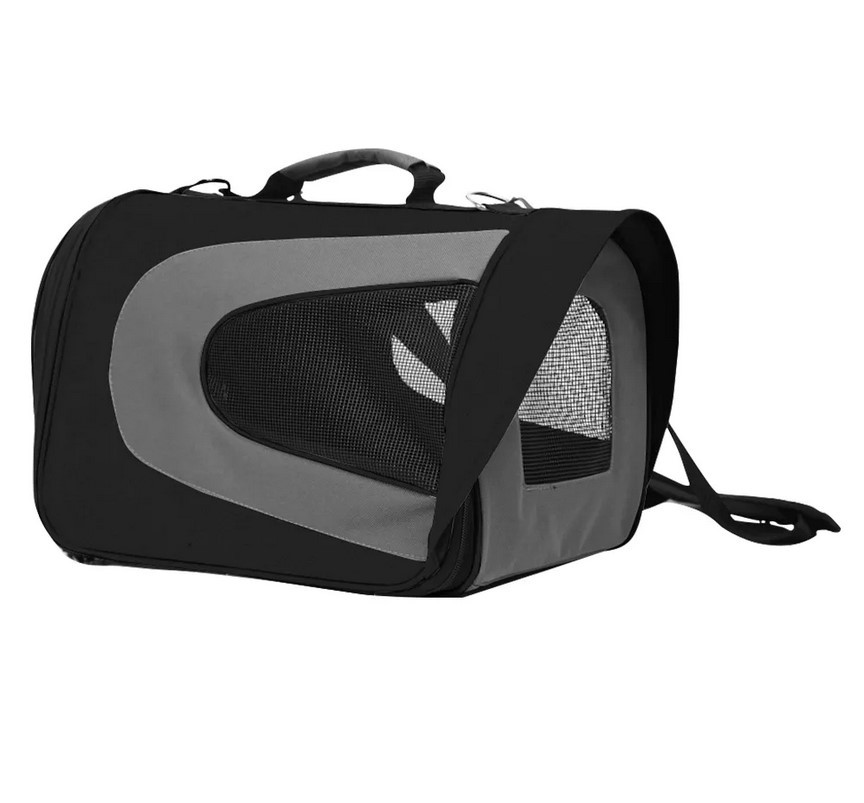 Сумка для перенесення котів та собак 45x25x26 см CosmoPet CP-13 Black