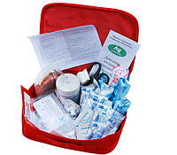 Пакет-аптечка протипожежна з набором засобів для допомоги в екстрених ситуаціях під час опіків шкірних покривів tsi