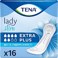 Прокладки урологічні жінок. TENA Lady Slim Extra Plus (Тена Леди Слім Экстра Плюс) №16 5 капель