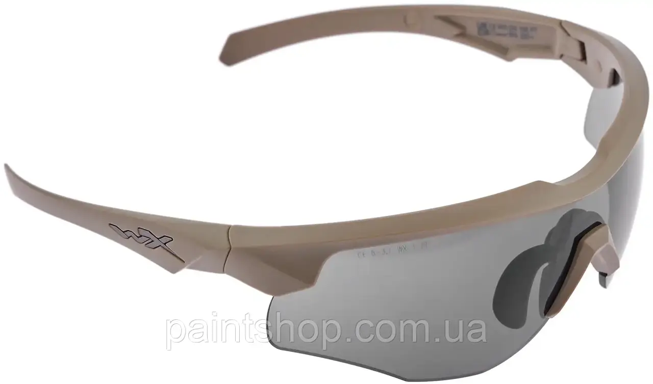 Окуляри балістичні Wiley X Rogue Comm з комплектом лінз: Grey/Clear/Rust, фото 1