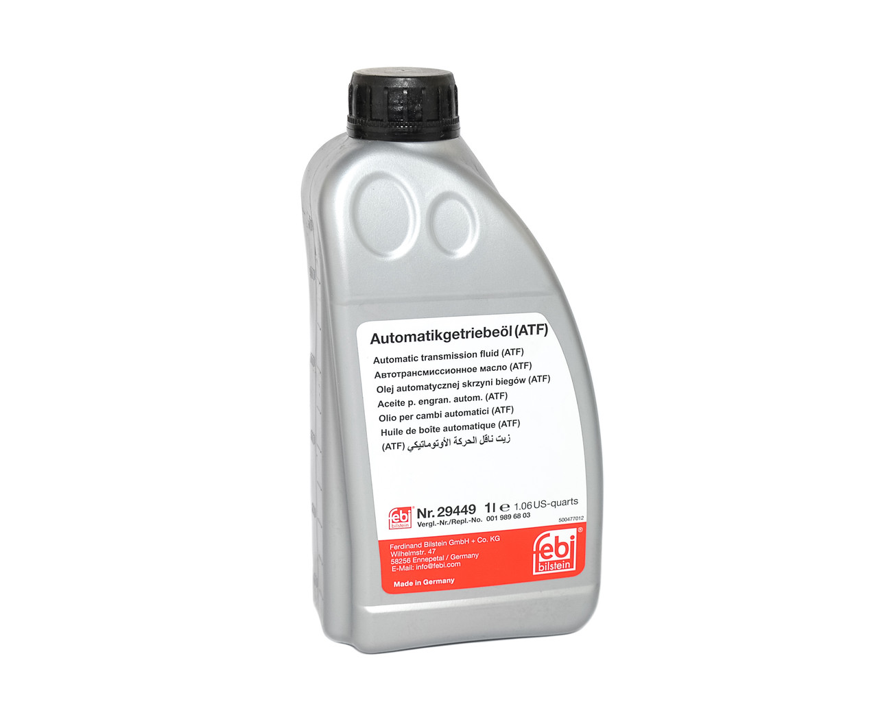 Трансмісійна олива FEBI ATF (MB236.14) (червона) - 1 л. - DSIH 6P805
