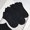 Шкарпетки жіночі 12 пар бавовняні чорні розмір 36-39, фото 5
