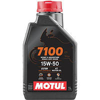 Motul 7100 4T 15W-50 1л (845211/104298) Синтетична моторна олива для 4-тактних двигунів мотоциклів