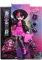 Кукла Монстер Хай Дракулаура базовая Monster High Draculaura Doll with Pet Bat-Cat Count Fabulous