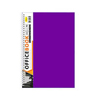 Блокнот А4 Б-БП4-40, 40 листов, пружина сбоку (Фиолетовый)