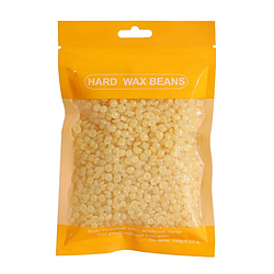 Віск у гранулах Hard Wax Beans (помаранчевий напівпрозорий) 100 г