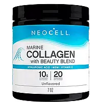 Морський колаген з косметичною сумішшю, Marine Collagen with Beauty Blend, NeoCell, 198 гр (7 унцій)