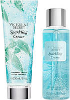 Набір Victoria's Secret Sparkling Creme Оригінал! Спрей для тіла міст та лосьйон