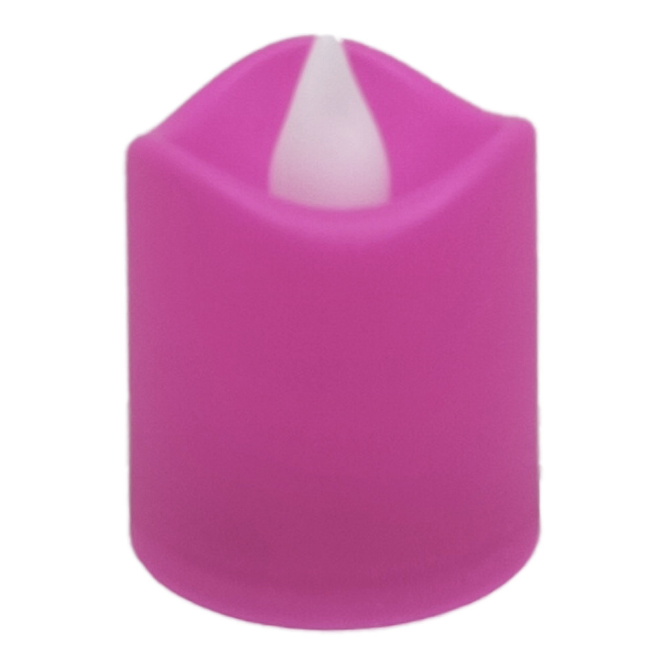 Декоративна свічка CX-21 LED, 5 см (Фіолетовий)