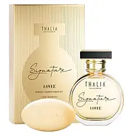 Жіночий парфумований набір EDP+мило Lovee THALIA Signature, 50 мл+100 гр