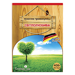 Трава газонна Світлолюбна 800 г Сімейний Сад