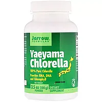 Хлорелла порошок, Yaeyama Chlorella, Jarrow Formulas, 100 гр.