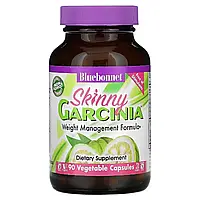 Комплекс Для Контролю Ваги, Skinny Garcinia Weight Management Formula, Bluebonnet Nutrition, 90 рослинних