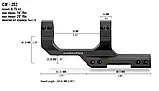 Кріплення Vortex Cantilever Mount 30mm 2" Offset Rings (CM-202), фото 3