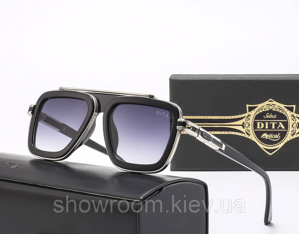 Чоловічі сонцезахисні окуляри Dita (98082) silver