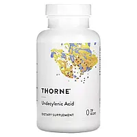 Ундециленовая Кислота, Undecylenic Acid, Thorne Research, 250 желатиновых капсул