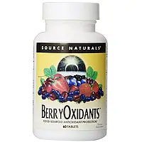 Растительная Антиоксидантная защита, Berry Oxidants, Source Naturals, 60 таблеток