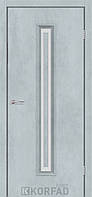 Міжкімнатні двері ТМ KORFAD Express колекція CANTO модель CORNER GLASS-02
