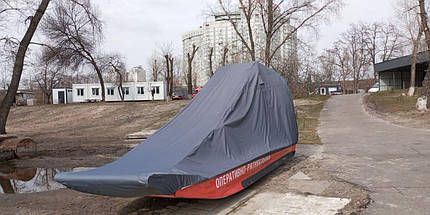 Тент для зберігання катера на березі, фото 3