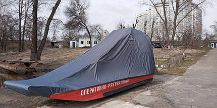 Тент для зберігання катера на березі, фото 4