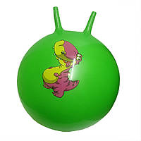 Мяч для фитнеса B5503 рожки 55 см, 450 грамм (Зеленый)