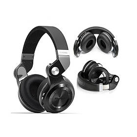 Бездротові навушники Bluedio T2+ гарнітура зі складаною конструкцією й функцією цифрового шумозаглушення