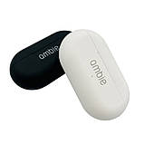 Бездротові навушники для телефону Ambie am-tw 01 захист IPX5 шумозаглушення + Bluetooth 5.3 чорні, білі, фото 3