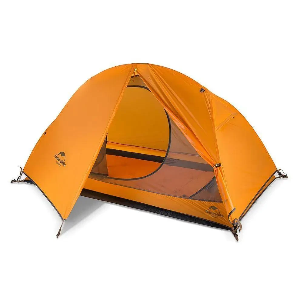 Намет Naturehike Cycling I (1-місний) 20D nylon + footprint NH18A095-D помаранчевий