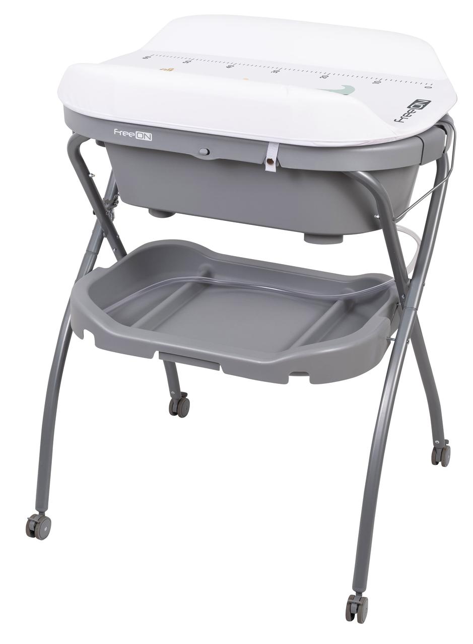 Ванна для дитини FreeON з пеленальним столиком Elephants, фото 1