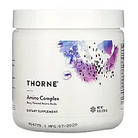 Комплекс аминокислот, вкус ягод, Amino Complex, Berry Flavored, Thorne Research, 228 г (8 унций)