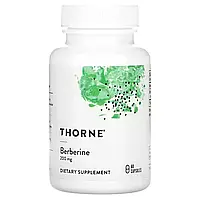 Берберин (барбарис), Thorne Research, Berberine, 60 капсул