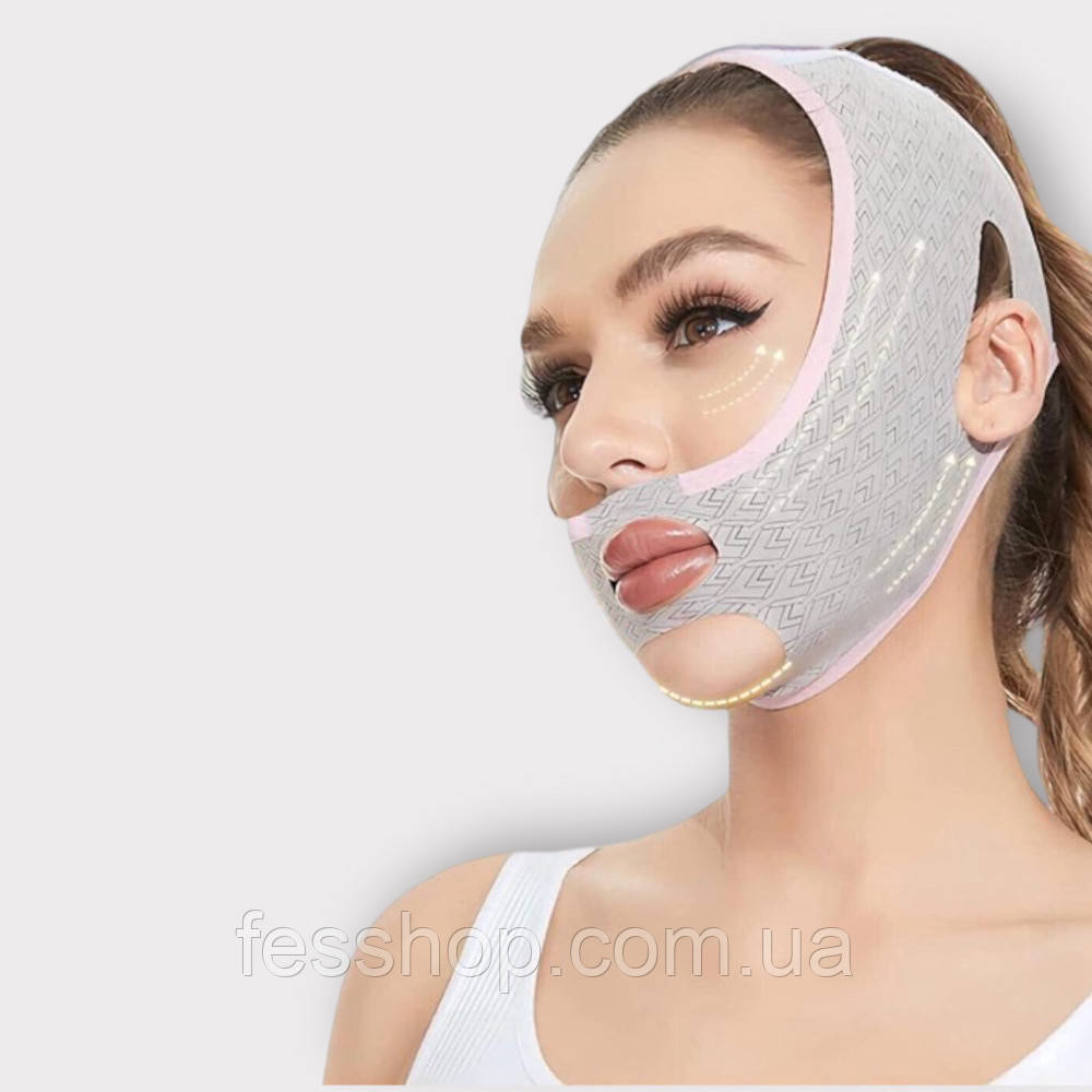 Маска-бандаж Maskini V-Face для корекції овалу обличчя