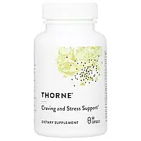 Защита от стресса и контроль аппетита, Craving and Stress Support, Thorne Research, 60 капсул