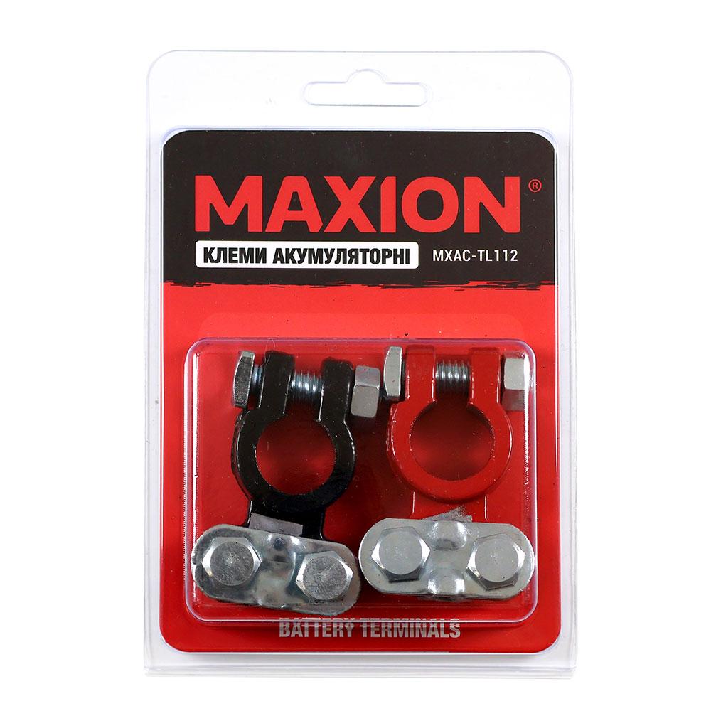 Клеми акумуляторні MAXION MXAC-TL112 пара, ремонтні (свинцеві) Т-образні