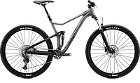 Велосипед Merida ONE-TWENTY 400, L, MATT GREY/GLOSSY BLACK