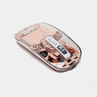 Беспроводная мышка Wireless Mouse M133 Розовая мышка для компьютера и ноутбука Bluetooth - блютуз мишка (VF)