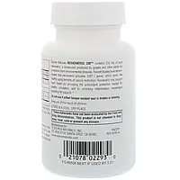 Ресвератрол, Resveratrol, Source Naturals, 200 мг, 60 таблеток