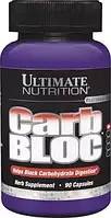 Блокатор Вуглеводів, Carb Bloc, Ultimate Nutrition, 90 капсул