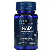 Регенератор клітин NAD+ 100 мг, NAD+ Cell Regenerator, Life Extension, 30 вегетаріанських капсул