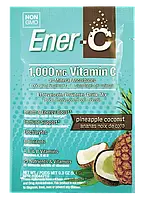 Витаминный Напиток для Повышения Иммунитета, Вкус Ананаса и Кокоса, Vitamin C, Ener-C, 1 пакетик