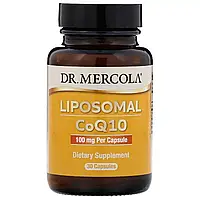 Коензим Q10 ліпосомальний, 100 мг, Liposomal CoQ10, Dr. Mercola, 30 капсул