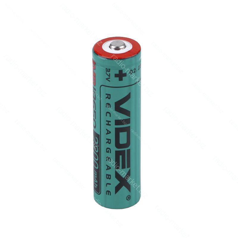 Акумулятор VIDEX Li-ion IMR18650, 2200мАг, високострумовий