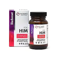 Комплекс Для Него, Intimate Essentials For Him, Testosterone, Libido Boost, Bluebonnet Nutrition, 30 капсул