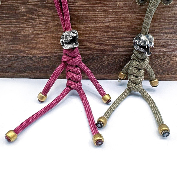 Бусина для темляка Вовчий Череп