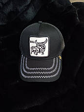 Кепка Бейсболка Тракер із сіткою Goorin Brothers Animal Farm Defense з биком BULL, фото 4