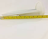 Дзеркало на підставці з підсвіткою сенсорне біле, фото 8