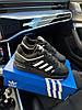 Чоловічі кросівки Adidas Originals Drop Step Black Адідас Дроп Степ чорні шкіряні демісезонні, фото 9